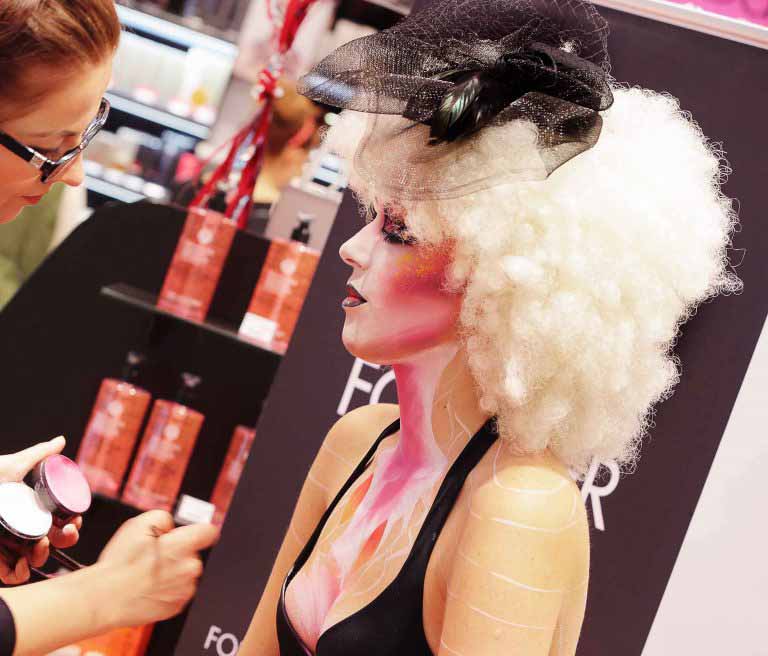Body painting Katarzyny Zielińskiej dla Sephora Polska